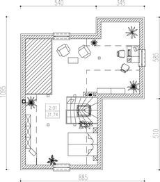 Poddasze projektu - Ryc