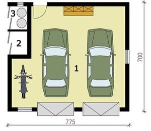Parter projektu - G174 budynek gospodarczy