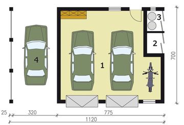 Parter projektu - G179 budynek gospodarczy
