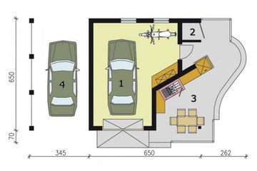 Parter projektu - G193 budynek gospodarczy