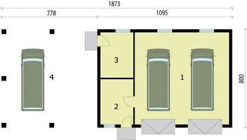 Parter projektu - G209 budynek gospodarczy