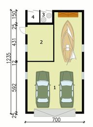Parter projektu - G123 budynek gospodarczy
