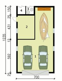 Parter projektu - G124 budynek gospodarczy