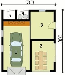 Parter projektu - G142 budynek gospodarczy