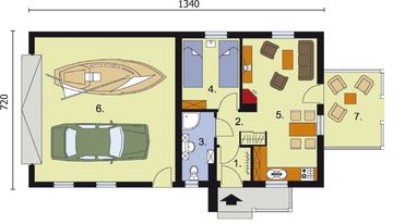 Parter projektu - GM2 budynek gospodarczy