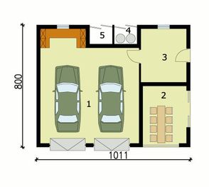 Parter projektu - G146 budynek gospodarczy