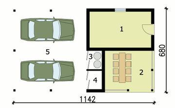 Parter projektu - G154 budynek gospodarczy