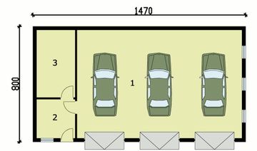 Parter projektu - G160 budynek gospodarczy