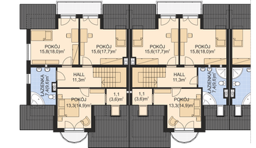 Poddasze projektu - APS 158