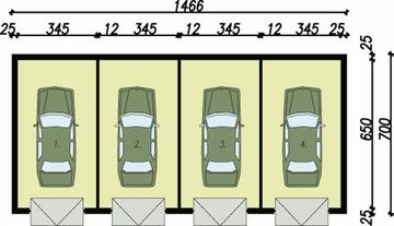 Parter projektu - G94 budynek gospodarczy
