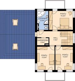 Piętro 1 projektu - APS 218