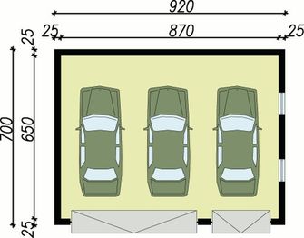 Parter projektu - G17 budynek gospodarczy