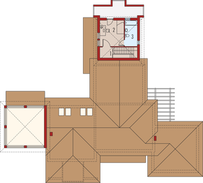 Poddasze projektu - Dionizy G2 (mały)