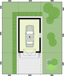 Parter projektu - G26 budynek gospodarczy