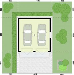 Parter projektu - G27 budynek gospodarczy