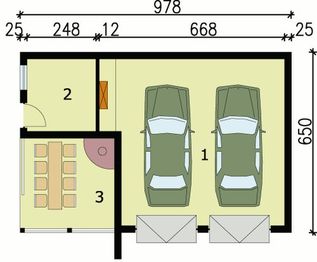 Parter projektu - G42 budynek gospodarczy