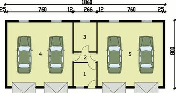 Parter projektu - G49 budynek gospodarczy