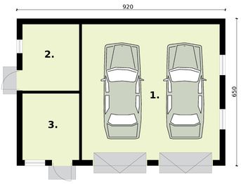 Parter projektu - G3 budynek gospodarczy