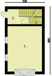 Parter projektu - G4 budynek gospodarczy z poddaszem