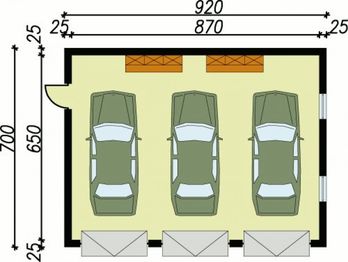 Parter projektu - G5 budynek gospodarczy