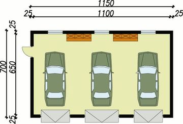 Parter projektu - G7 budynek gospodarczy
