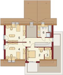 Poddasze projektu - Bernard 2