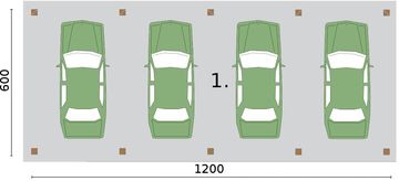 Parter projektu - G304 wiata garażowa