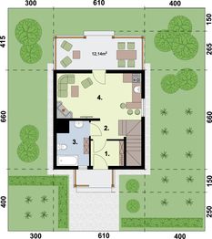 Parter projektu - Luizjana dom letniskowy z poddaszem