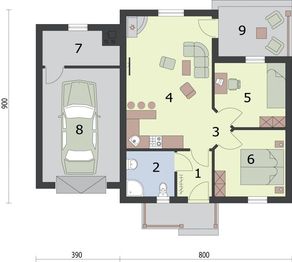 Parter projektu - San Antonio 2 dom letniskowy