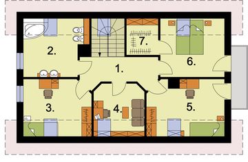 Poddasze projektu - Lamia