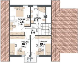 Poddasze projektu - Niziołek II
