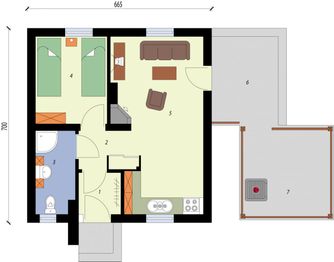 Parter projektu - Estella dom letniskowy