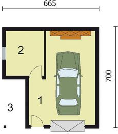 Parter projektu - G20 bliźniak (jeden segment), projekty garaży
