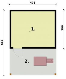 Parter projektu - G256 budynek gospodarczy na zgłoszenie