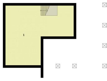 Piwnica projektu - G194 budynek gospodarczy
