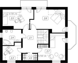 Poddasze projektu - Palta