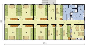 Parter projektu - BSC1 budynek socjalny