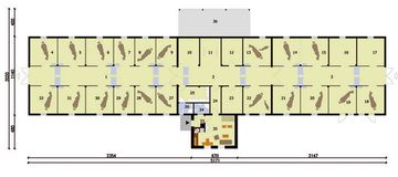 Parter projektu - S24 Stajnia dla koni - 20 boksów