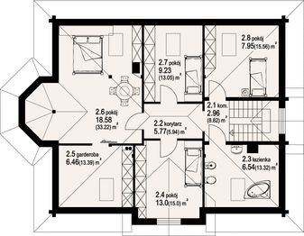 Poddasze projektu - Zagórze