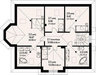 Poddasze projektu - Zarzecze średnie