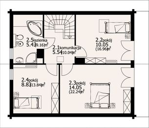 Poddasze projektu - Świdnica 36 dw
