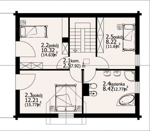 Poddasze projektu - Bartne dw 5