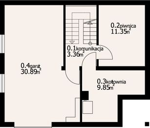 Piwnica projektu - Bartne dw 5
