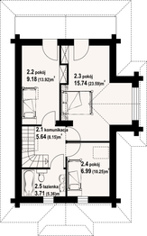 Poddasze projektu - Rytowo dw19