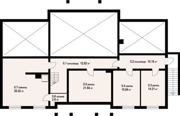 Piwnica projektu - Gdów nowy 9