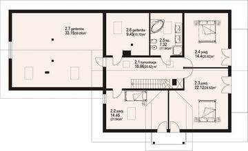 Poddasze projektu - Grabowo 6