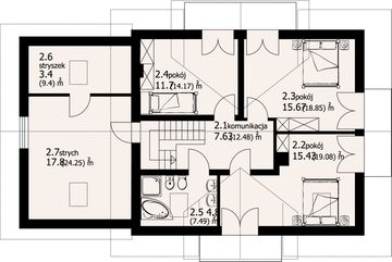 Poddasze projektu - Mirów 3