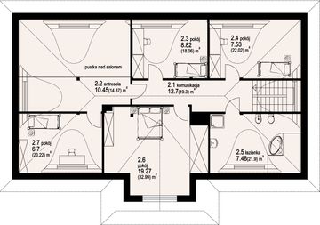 Poddasze projektu - Chmielniki