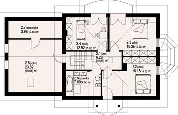 Poddasze projektu - Mirów 5