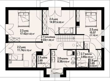 Poddasze projektu - Firlejów
